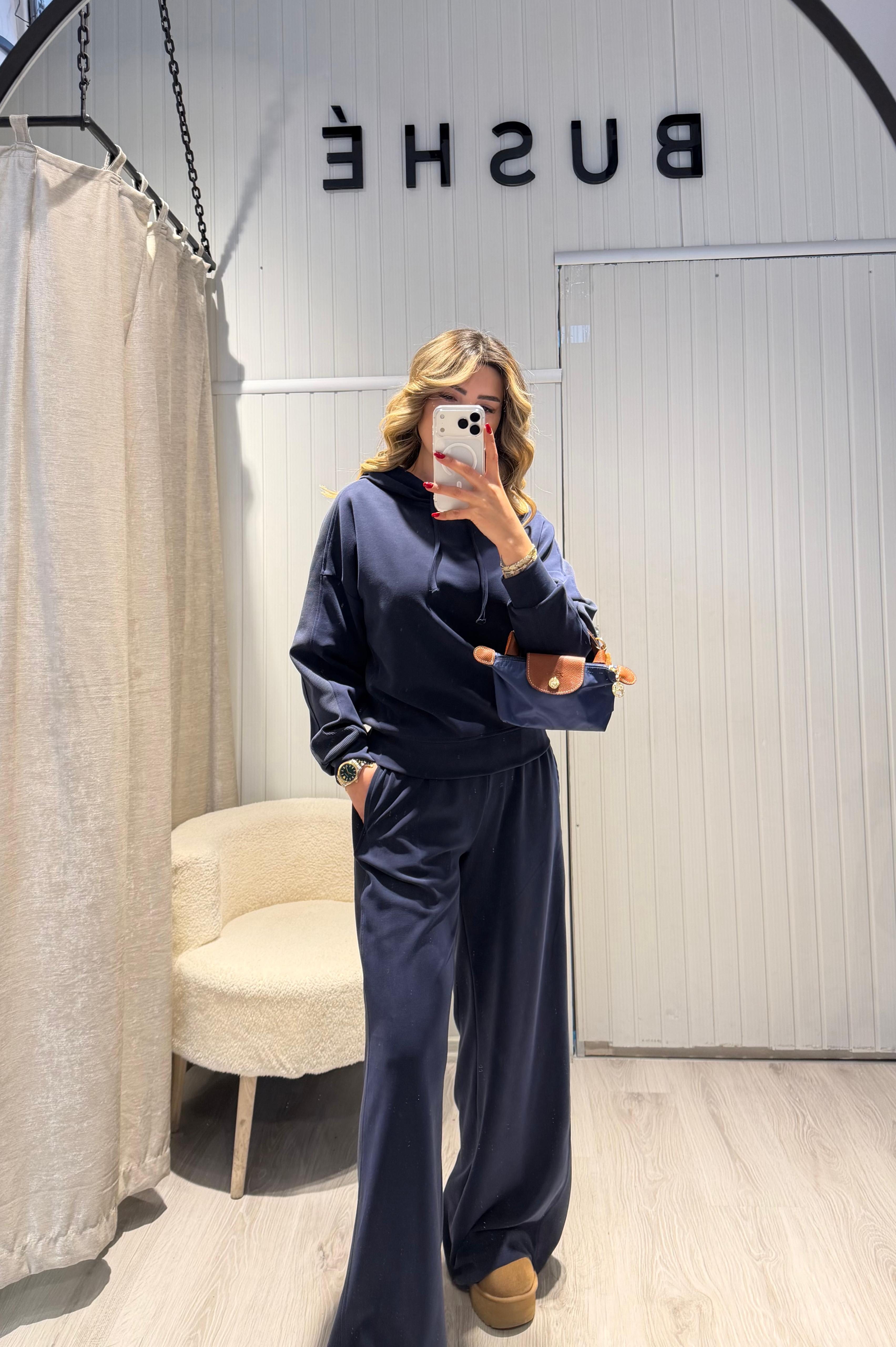 PREMİUM OYŞ EŞOFMAN TAKIMI LACİVERT