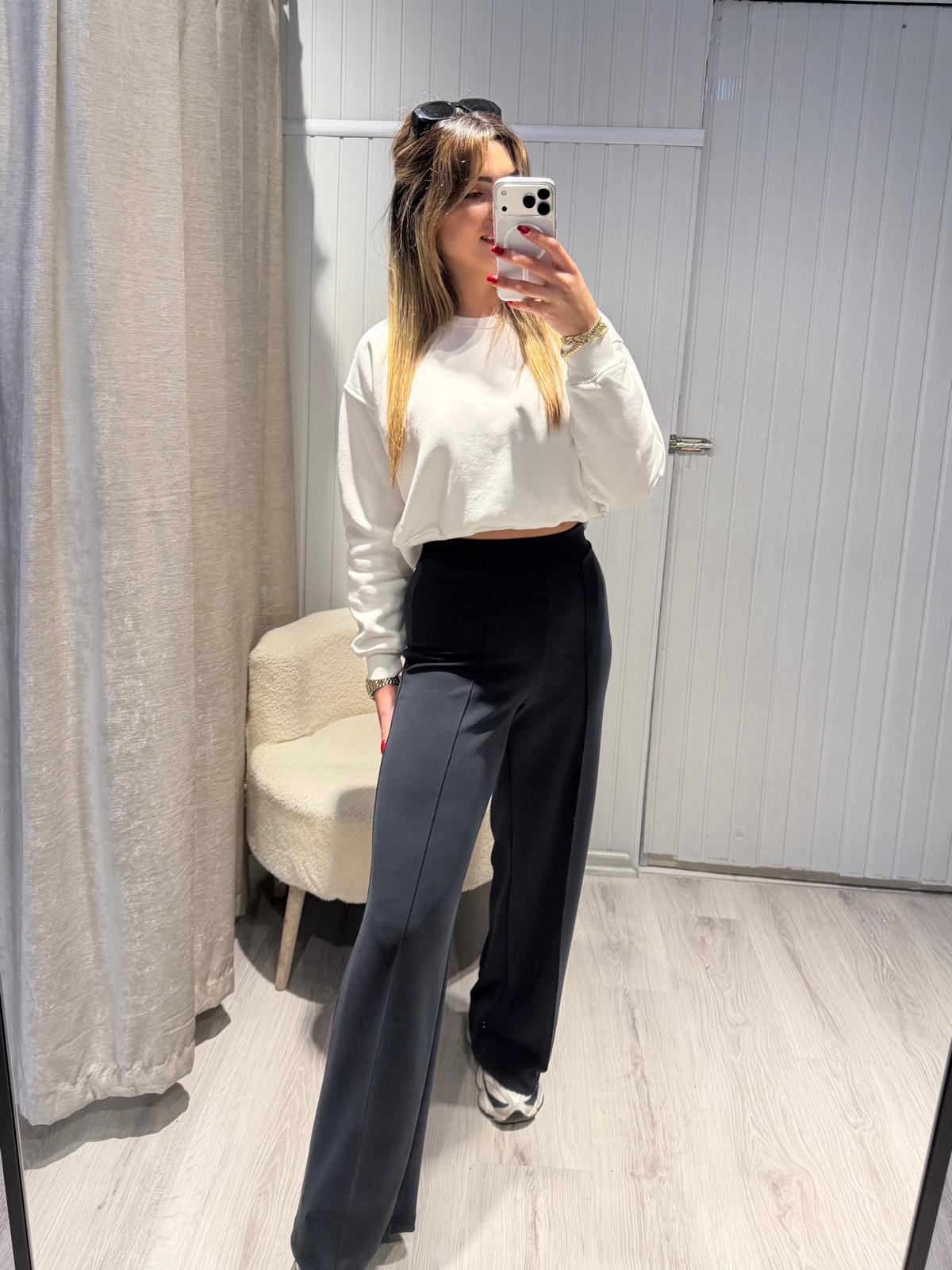 ANTRASİT OYS KUMAŞ PALAZZO EŞOFMAN