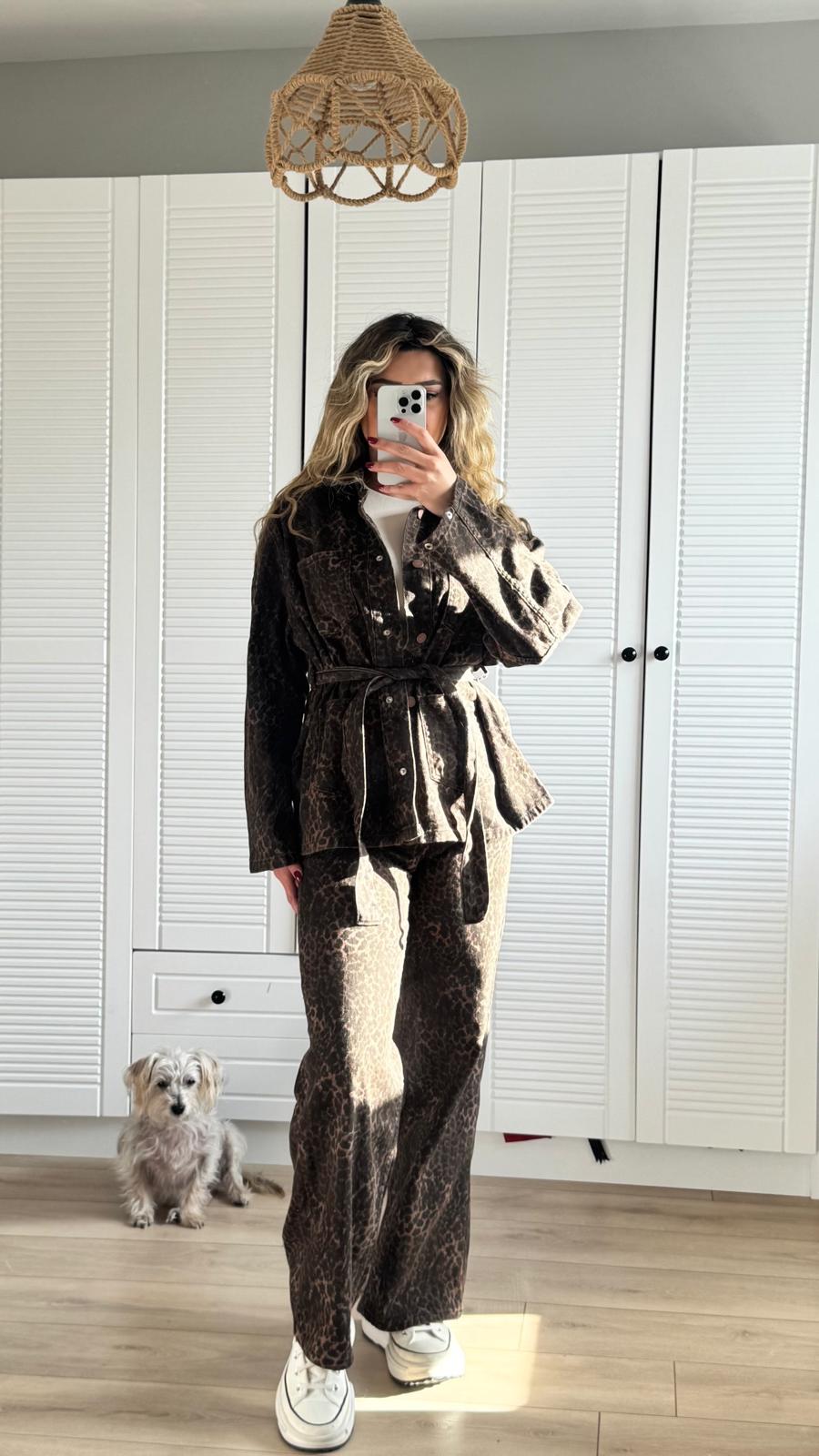 LEOPAR JEANS TEK ALT