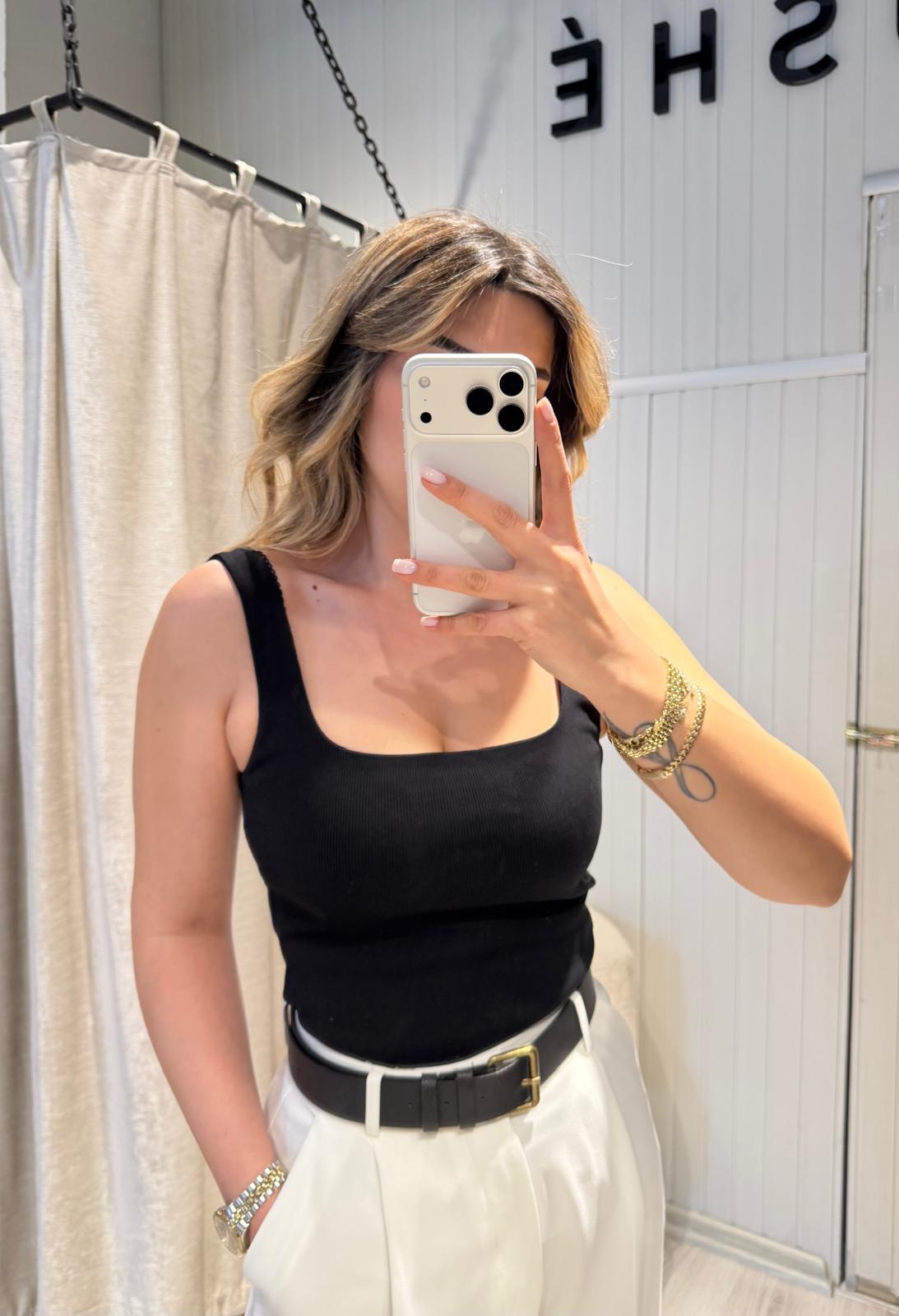 ASKILI PREMİUM KUMAŞ ATLET