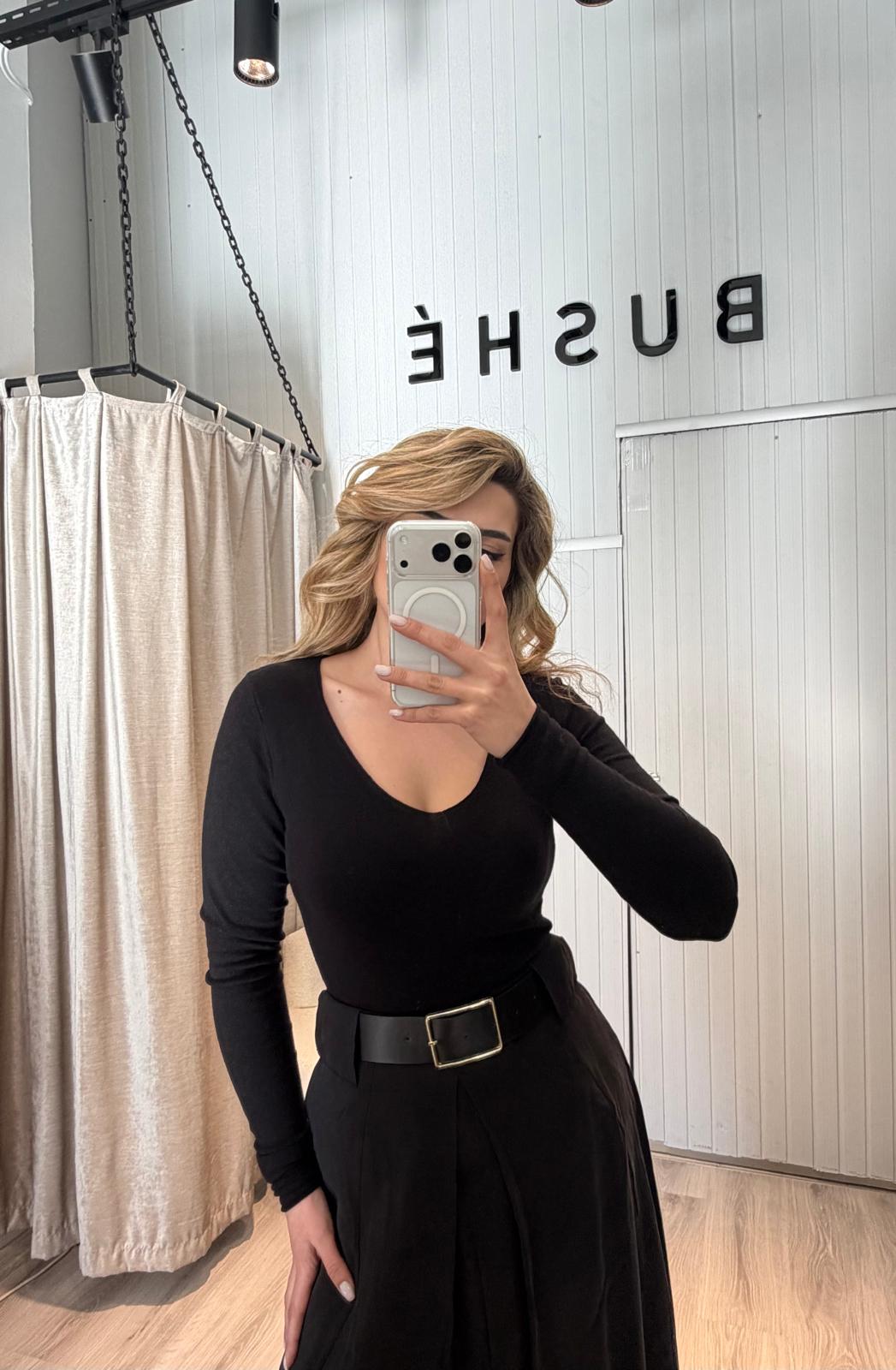 KAŞMİR KARIŞIMLI V YAKA TRİKO