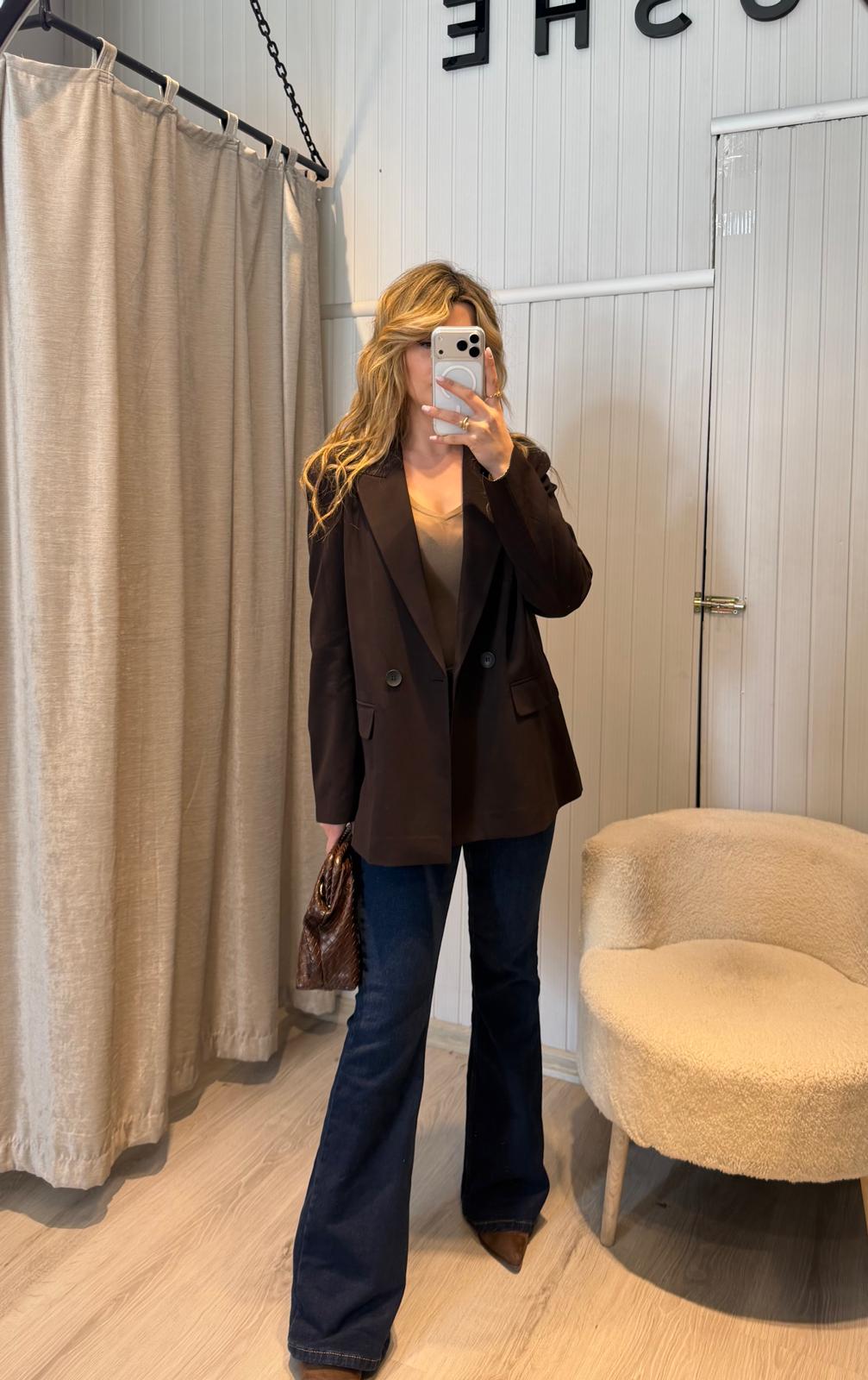 TRANSPARAN V YAKA BLUZ