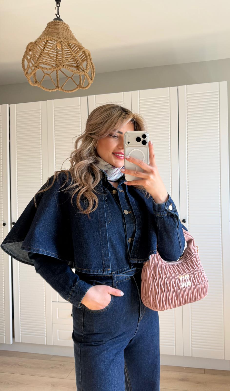 JEAN TULUM (PELERİNİ ÇIKARILABİLİR)