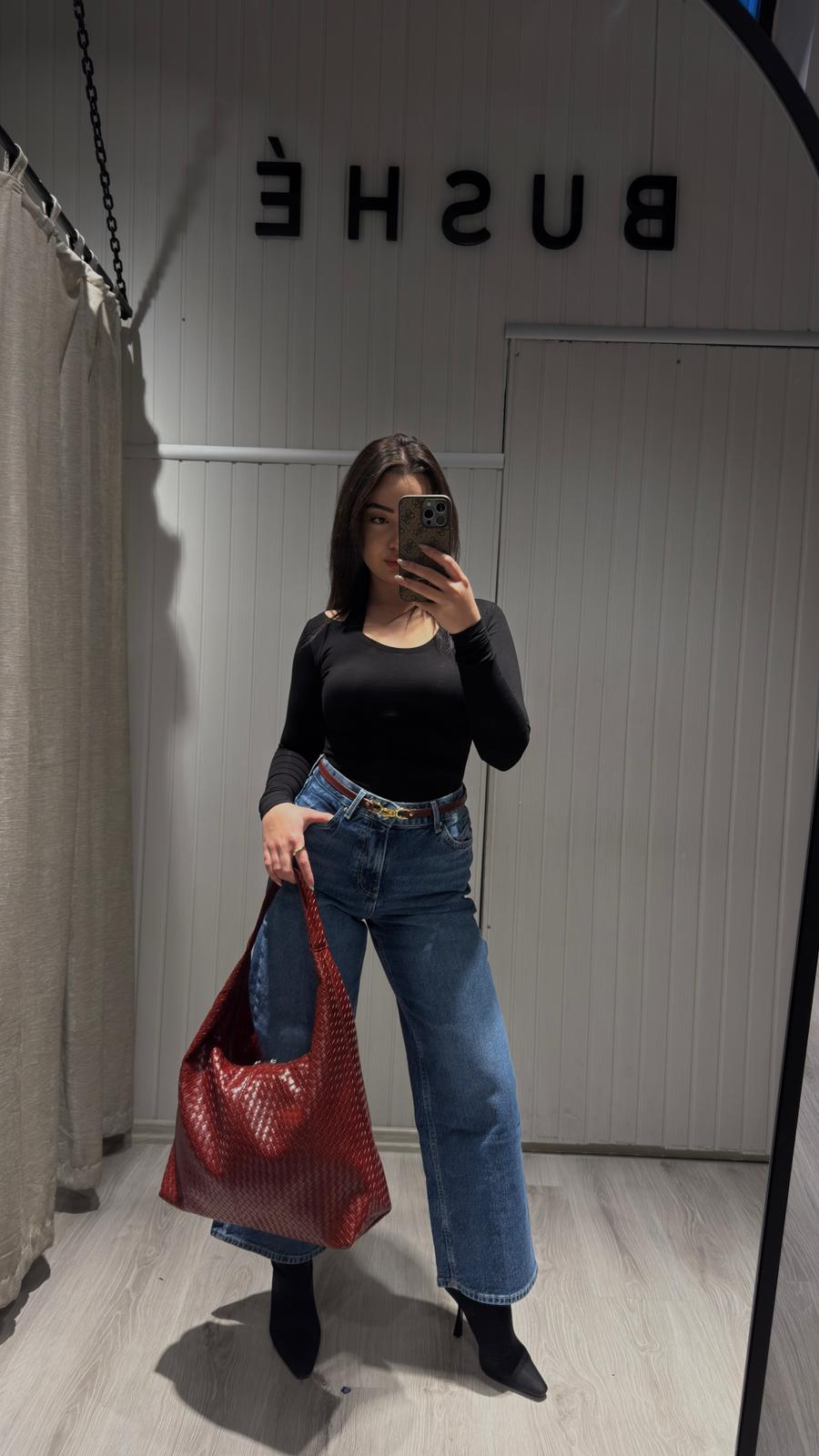 KISA PAÇA JEANS